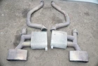 Set Rear Exhaust Muffler Silencer Tail Pipe Chevrolet Corvette Z06 C5 2001 Used. Price: $764.99.