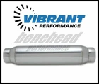 Vibrant Performance 1794 Bottle Style Resonator, 3" Inlet/outlet X 12" Long New. Price: $96.50.