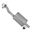 Stainless Steel Rear Exhaust Muffler W/ Hanger Fits: 2006-2011 Honda Civic 2.0L New. Price: $120.81.