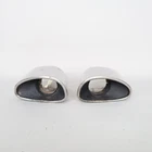 2002-2004 Porsche 911 996 C4S Exhaust Muffler Tips Pair Right / Left Oem Used. Price: $449.24.