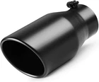 A-karck Inch Exhaust Tip, Universal 4'' To 6, 12 Long, Black Coating New. Price: $43.97.