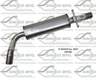 Davico Exhaust Muffler For Golf, Beetle, Jetta 395786 New. Price: $120.86.