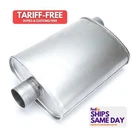 Magnaflow Exhaust R27715, Rumble Aluminizd Muffler 2.5IN Offset/center Perfo New. Price: $80.69.
