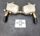 11-13 Oem Bmw E92 E93 Lci 335IS N54T Exhaust Muffler Boysen W/ Black Tips Used. Price: $318.00.