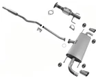 Converter Resonator Pipe Dual Outlet Muffler For Mazda 3 Hatchback 2.5L 2014-16 New. Price: $796.00.