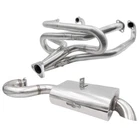 Bugpack Stainless Steel 1-3/4" Merged Racing Exhaust Header W/mondo Muffler New. Price: $1022.94.