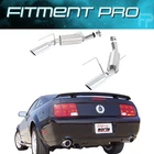 Borla 11806 Atak Axle Back Exhaust System 05-09 Ford Mustang Gt 4.6L V8 S197 New. Price: $888.99.