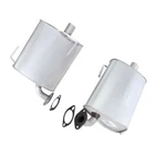 Stainless Steel Pair Of Mufflers Fits: 2008-2011 Impreza 2009-2013 Forester 2.5L New. Price: $211.81.