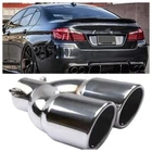 For Bmw F10 5 Series Rear Dual Exhaust Muffler Tip Throat Tailpipe New. Price: $42.74.