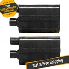 Flowmaster 842580 Set Of Series Crossflow Steel Chambered Mufflers New. Price: $377.90.