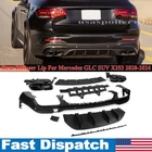 Set W/a Line Rear Diffuser Round Exhaust Tip For Mercedes Glc Suv X253 2020-24 New. Price: $323.68.