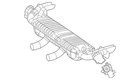 Genuine Mercedes-benz Exhaust System 167-490-79-06 New. Price: $1256.60.