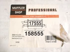 Exhaust Muffler 158555 Maremont Ap 17555 Replacement Part Made In Usa New. Price: $99.95.