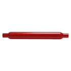 Exhaust Muffler Glass Pack Series Steel Round Straight Neck Red New. Price: $35.20.