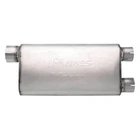 Pypes Violator Series 409 Exhaust Muffler Ss Silver 3" Offset New. Price: $114.79.