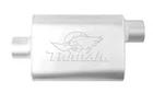 Walker Exhaust Muffler Welded 1/2 INLET/2 Outlet Aluminized Ea. 17650 New. Price: $49.99.