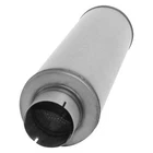 Exhaust Muffler Ap Xlerator Performance Stainless Steel Round New. Price: $62.12.