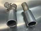 2007-2010 Bmw E92 E93 335I N54 Muffler Tip Pair Set Cut Out Oem Used. Price: $77.87.