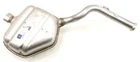 New Mercedes Exhaust Muffler & Pipe Front Left 204490176064 GLK350 3.5L 13-15. Price: $502.95.