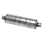 Exhaust Muffler Heavy Duty Steel Round Aluminized 2.5" Center New. Price: $73.29.