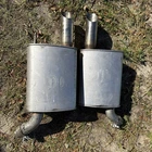 2005-2009 Oem Mustang Gt V8 Dual Chrome Tip Muffler Set F1-7849-R&L Used. Price: $200.00.
