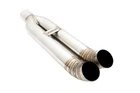 Megan Stainless 3" Vip Dual/turn Down Exit Blast Style Exhaust Muffler Tips New. Price: $145.00.