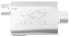 Dynomax 17657 Thrush Welded Muffler 3.0" In Out Offset/center New. Price: $49.30.
