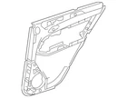 Genuine Mercedes-benz Door Trim Panel 166-730-02-70-8Q64 Qty New. Price: $456.97.