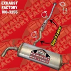 100-3255 Rear Muffler And Resonator Pipe Fits 2017-2022 Nissan Rogue Sport 2.0L New. Price: $495.00.