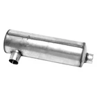 Exhaust Muffler Heavy Duty Steel Round Aluminized 2.5" Body Side New. Price: $167.10.