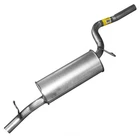 Exhaust Muffler Assembly-quiet-flow Walker 54599 Fits 04-09 Mazda 3 New. Price: $246.99.