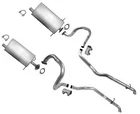 Fits 1998-2002 Lincoln Town Car Dual Exhaust Muffler And Tail Pipes Made Usa New. Price: $390.00.