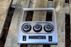 11-14 Dodge Challenger Radio & Climate Trim Bezel Oem 1175170AB Silver Used. Price: $99.00.