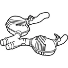 Genuine Mercedes-benz Exhaust Gas Line Oem 2314902119 New. Price: $852.77.