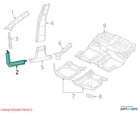 Jeep 2014-2023 Cherokee Scuff Plate 1UD15DX9AD Used. Price: $101.99.