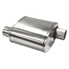 Pro Series 304 Exhaust Muffler Ss Oval Tuned 2.5" Offset Id, New. Price: $339.49.
