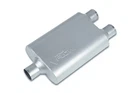 Street Flow SF424422 Chamber 4X9.5 Oval Muffler 2.25" Center In Dual Out New. Price: $64.99.