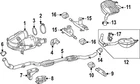 Genuine Mercedes-benz Exhaust System 214-490-17-03 New. Price: $856.29.