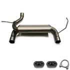 Rear Exhaust Muffler W/ Hangers Fits: 2007-2017 Jeep Wrangler New. Price: $165.81.
