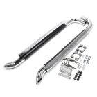 Patriot Exhaust Side Pipes Shielded Steel Chrome 2" Inlet 70" Len Universal Pr New. Price: $621.44.
