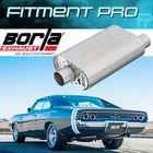 Borla 400941 Atak Cratemuffler Mopar 383 413 426 440 2.5IN Offset Center T304SS New. Price: $415.99.