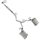 Stainless Steel Resonator Mufflers Exhaust System Fit: 06-09 Subaru Outback 2.5L New. Price: $392.81.