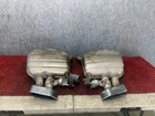 Bmw 2011-2016 F10 550I Rear Section Exhaust Muffler Chrome Tips Oem 112K Used. Price: $294.99.