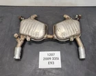 07-10 Oem Bmw E92 E93 335I N54 Exhaust Muffler Boysen W/ Tips Set Used. Price: $248.00.