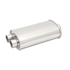 Vibrant For Streetpower Oval Muff 5INX9INX15IN Long Body 3IN Id Dual 2.5IN Out New. Price: $271.18.