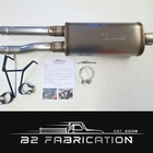 B2 Fab 18" Hemi Dual Exhaust Retrofit Muffler *fits 09-2018 Dodge Ram 1500* New. Price: $325.00.