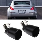 2PC Car Exhaust Pipe Tip Rear Tail Throat Muffler For Nissan 300ZX 350Z 370Z New. Price: $85.49.