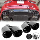 2PCS Carbon Fiber 2.5" Inlet Dual Exhaust Tip Pipe For Jeep Grand Cherokee SRT8 New. Price: $159.02.