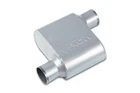 Street Flow SF425111 Chamber 4X9.5 Oval Muffler 2.5" Offset In Out New. Price: $59.99.