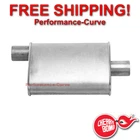 Cherry Bomb Turbo 2.25" Offset/ Center Muffler Performance Exhaust - 16808 New. Price: $42.95.